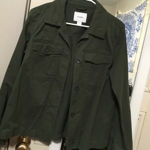 Army green jacket